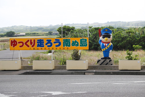 石垣島ではカンムリワシとの交通事故が多発しています。スピードを緩めて安全運転で動物をお守りください。