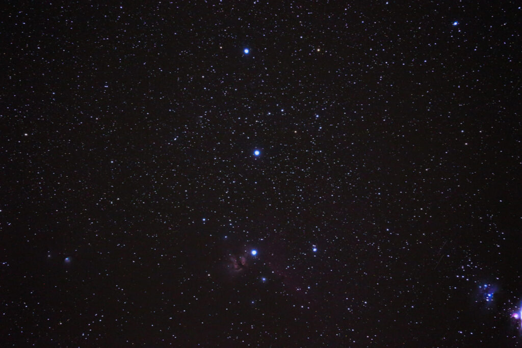 石垣島北部の星空