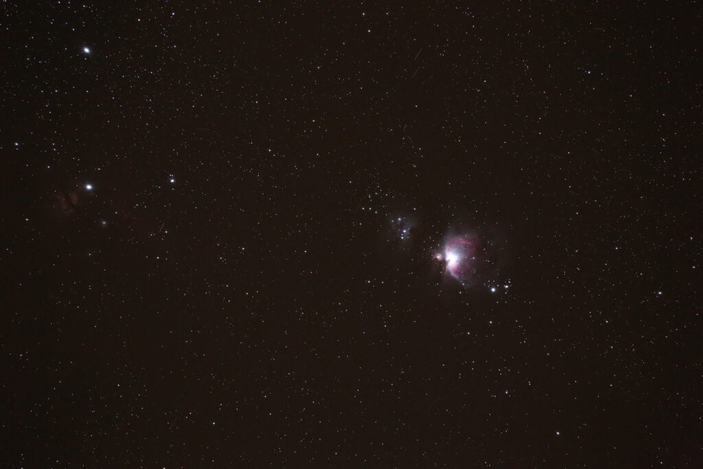 石垣島北部の星空