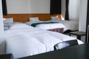 4台目のベッドを引き出した場合のセッティング