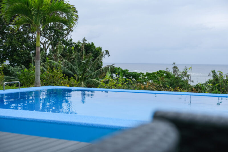 リニューアルしたプライベートプール