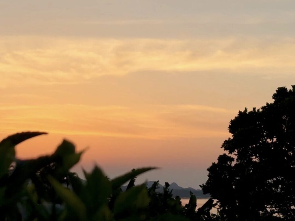 石垣島北部のサンセット