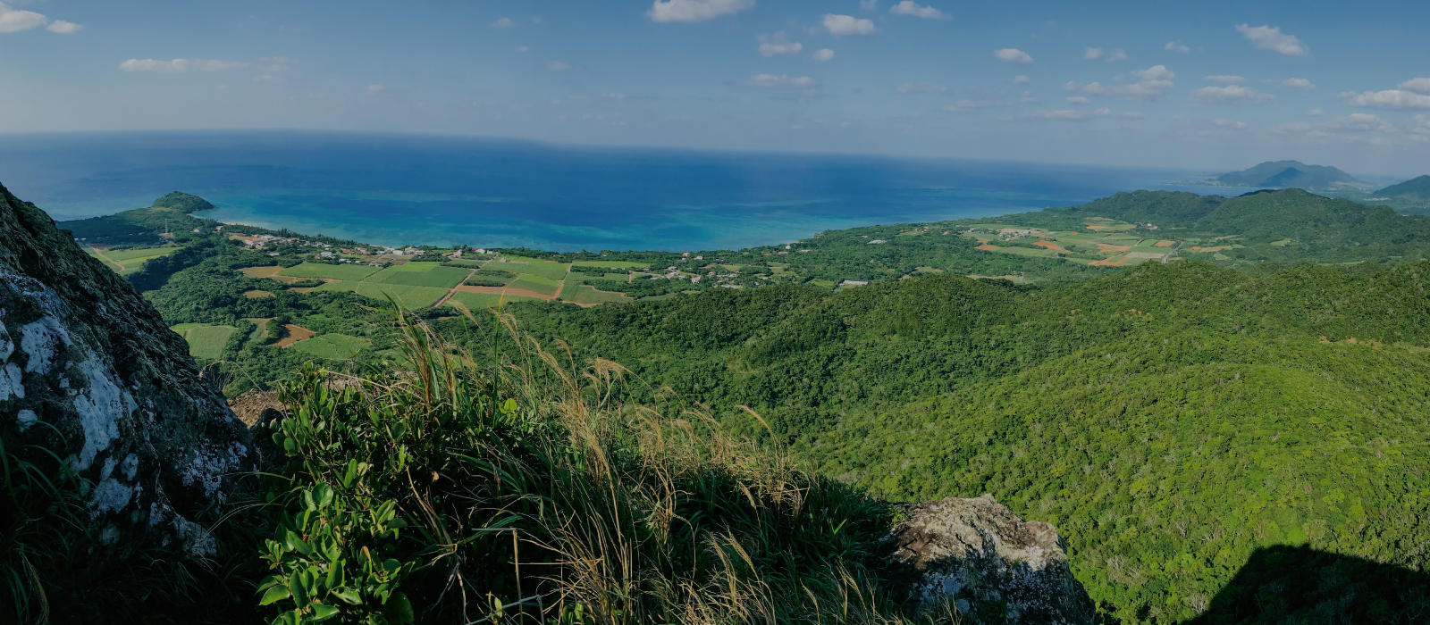 野底岳（マーペー）山頂からの景色